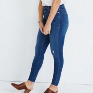 Madewell 10” High rise jeans